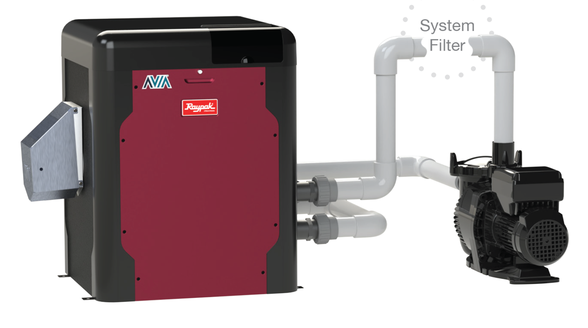 AVIA Pool and Spa Heater, 264-404